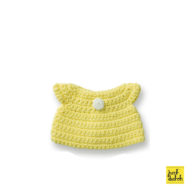 pastel yellow dress handmade