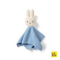 nijntje handmade knuffeldoekje, pastel blauw