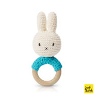 nijntje handmade bijtring, aqua + muziek