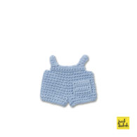 pastel blauwe overall handmade