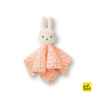 nijntje handmade knuffeldoekje, vintage pastel roze