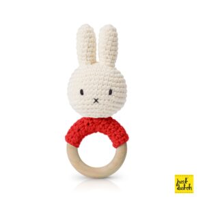 nijntje handmade bijtring rood