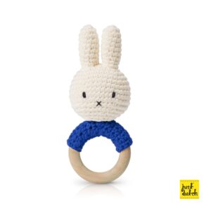 nijntje handmade bijtring, blauw