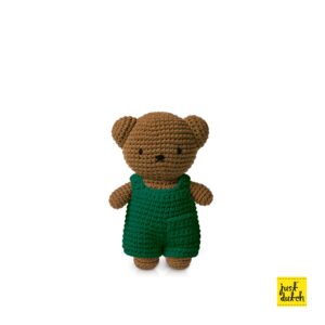 boris handmade en zijn groene overall