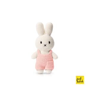 nijntje handmade en haar pastel roze overall