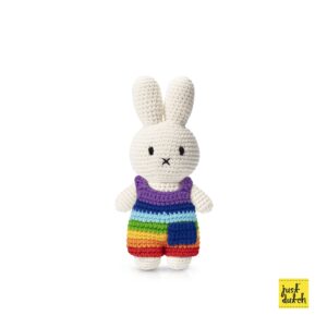 nijntje handmade en haar heldere regenboog overall