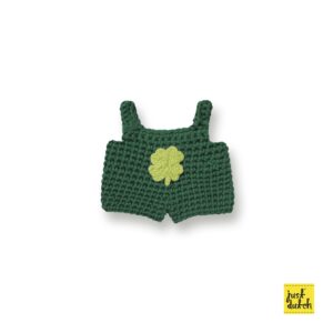 groene klavertje 4 overall handmade