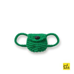 groene backpack handmade