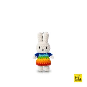 nijntje handmade sleutelhanger regenboog
