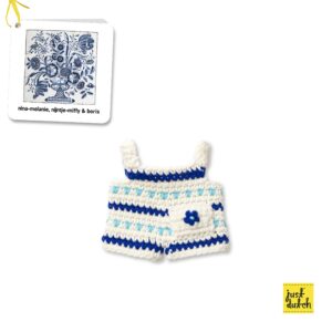 nieuwe delfts blauwe overall handmade