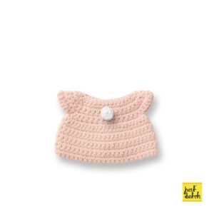 pastel roze jurk handmade