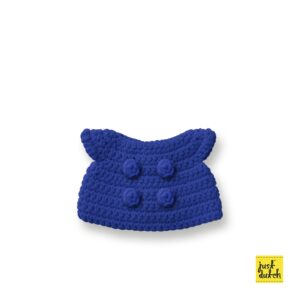 blauwe jas handmade