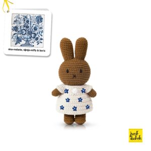 nina handmade en haar delft blauwe jurk