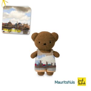 boris handmade en zijn gezicht op delft overall