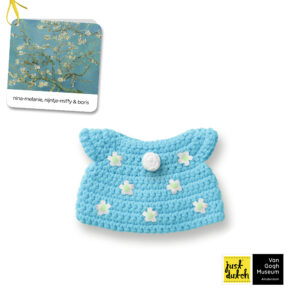amandelbloesem jurk handmade