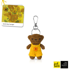 boris handmade sleutelhanger zonnebloemen