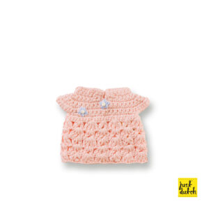 pastel roze qipao jurk handmade