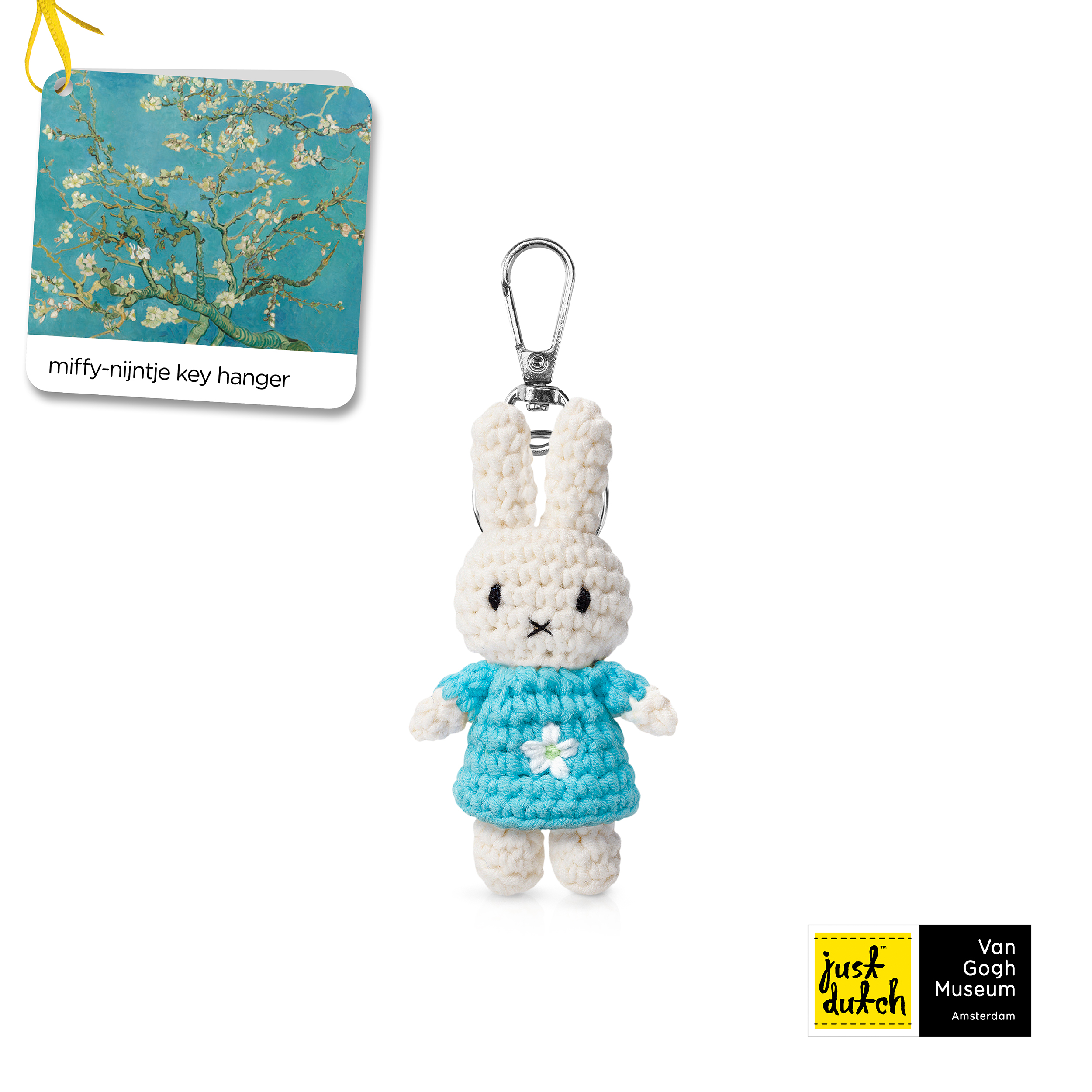 nijntje handmade sleutelhanger Amandelbloesem