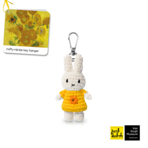nijntje handmade sleutelhanger zonnebloemen