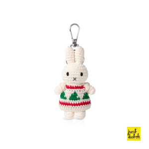 bagcharm nijntje kerstjurk handmade