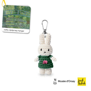 nijntje handmade sleutelhanger monet's tuin