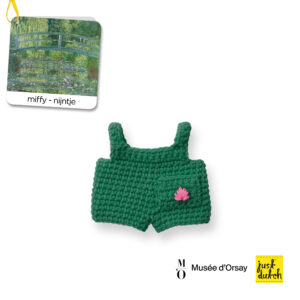 monet's tuin overall handmade