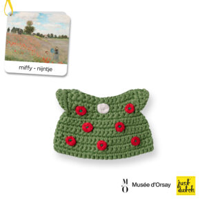 monet klaprozen jurk handmade